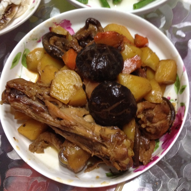 土豆鸡腿