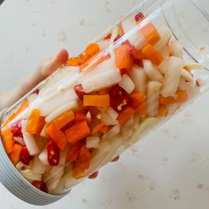 传统美食❤️酸萝卜（萝卜泡菜）的做法 步骤7
