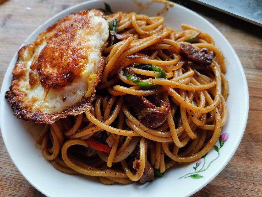 比餐厅好吃的黑椒牛柳意面🍝零失败简单教程