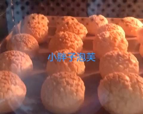 酥皮泡芙的做法