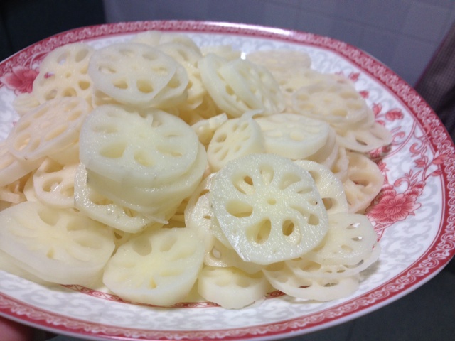 凉拌藕片