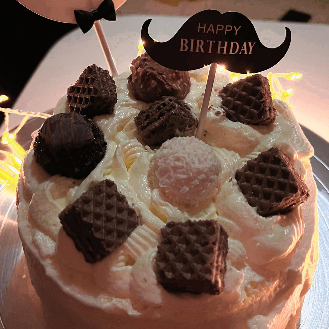 无需抹面也能做好看的生日蛋糕