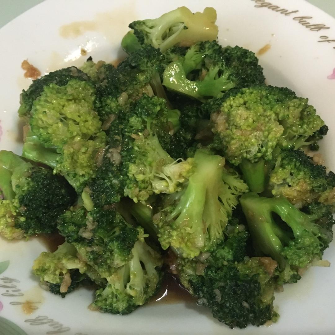 蚝油蒜蓉西兰花