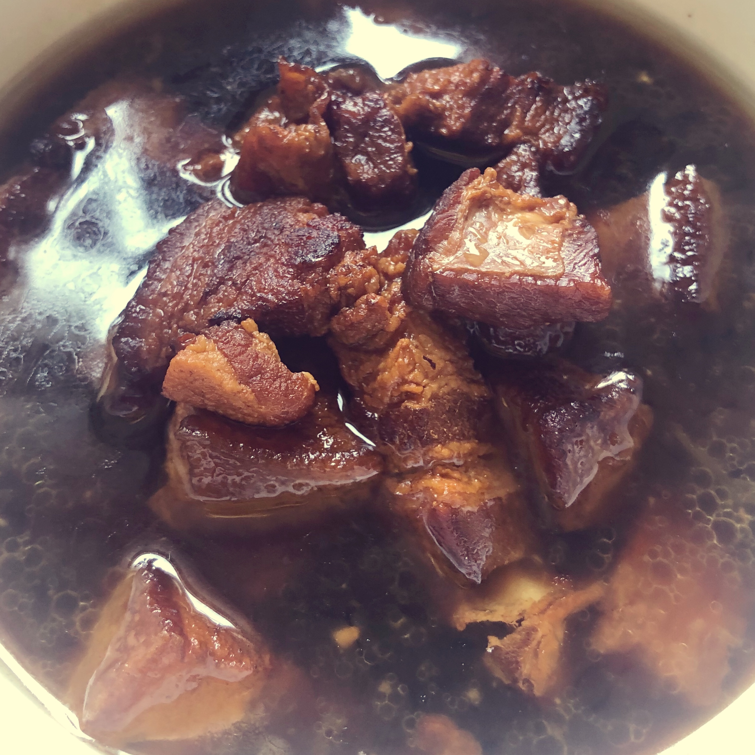 高压锅炖肉的做法