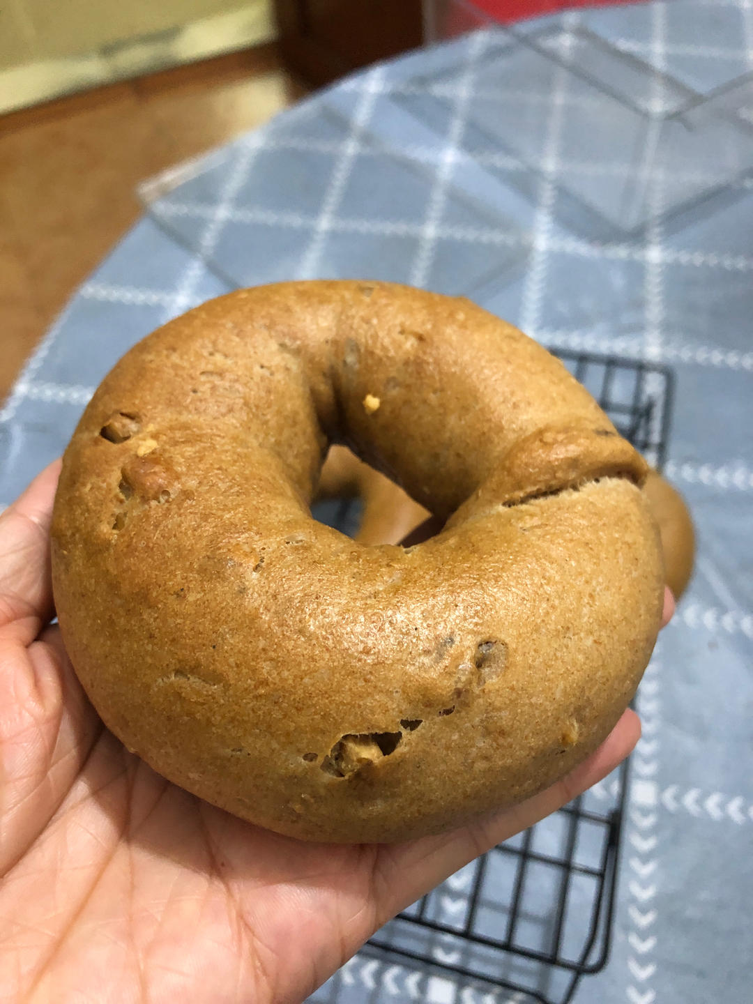 全麦咖啡乳酪贝果