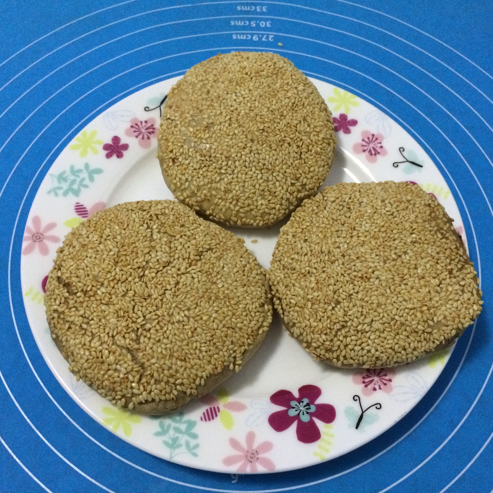老北京麻酱烧饼（无酵母版）