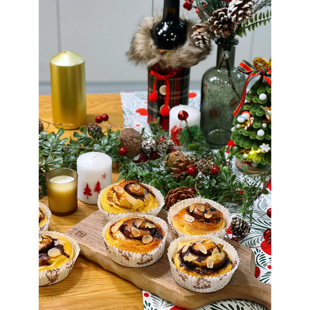 没有什么比这个红糖肉桂卷更适合秋天了！