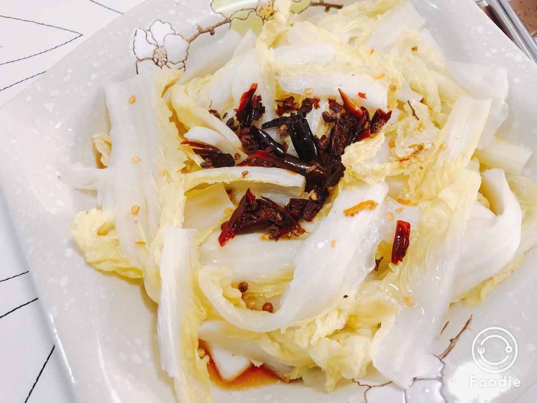 响油白菜