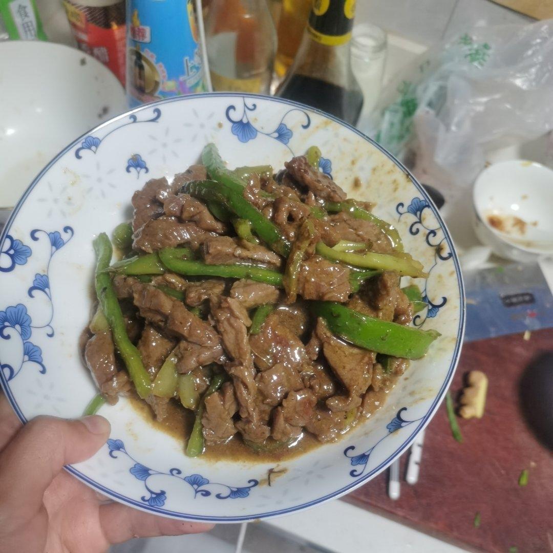 杭椒牛柳黑椒牛柳 终于找到炒出嫩牛肉的办法了 肉片肉丝都适用