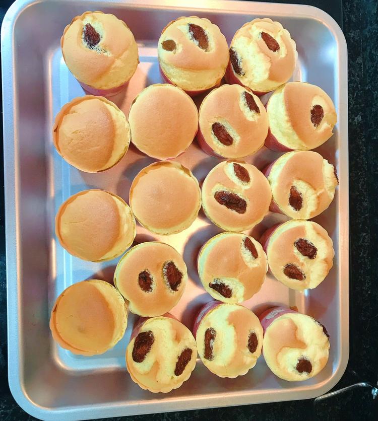 葡萄戚风蛋糕(含泡打粉)