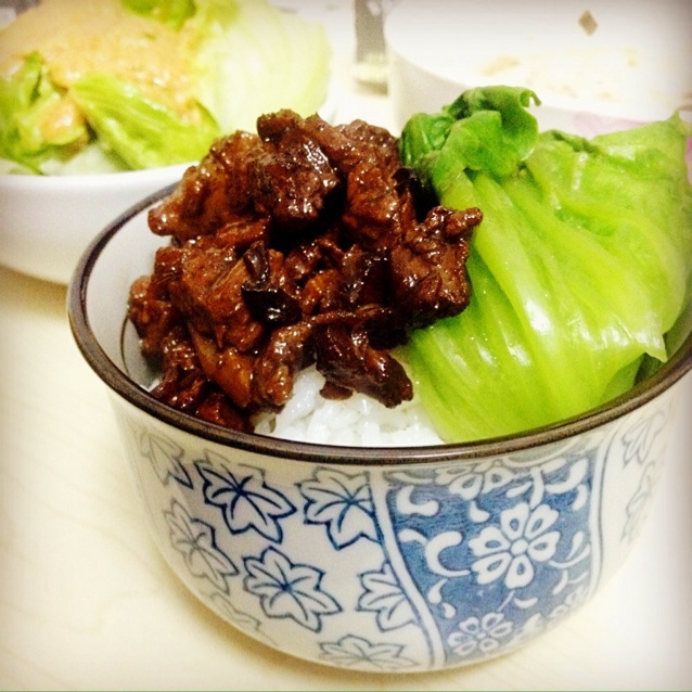 家常卤肉饭