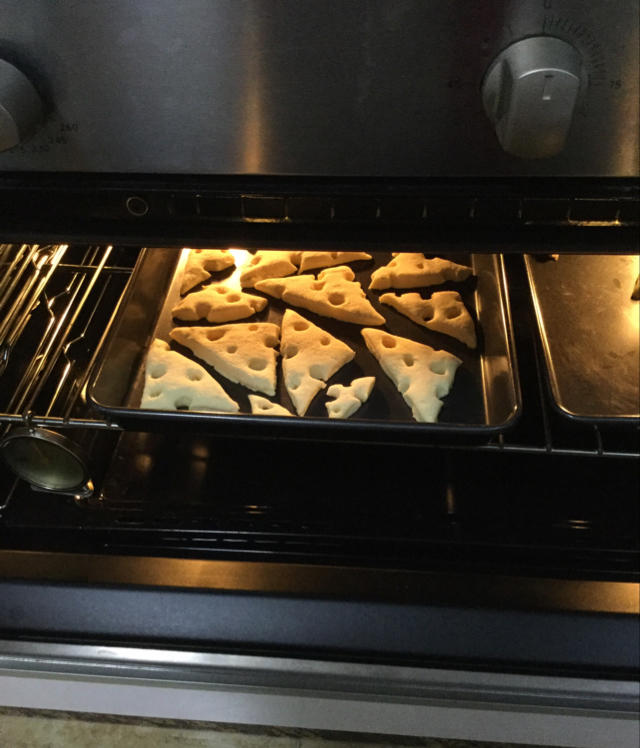 萌萌的奶酪饼干