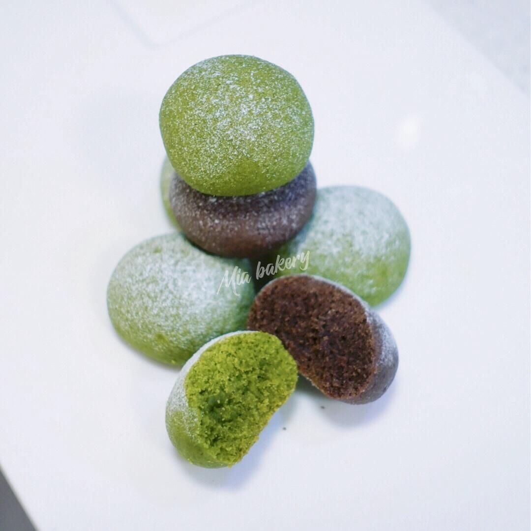 吃一口绝对会爱上的「抹茶&可可 雪球」