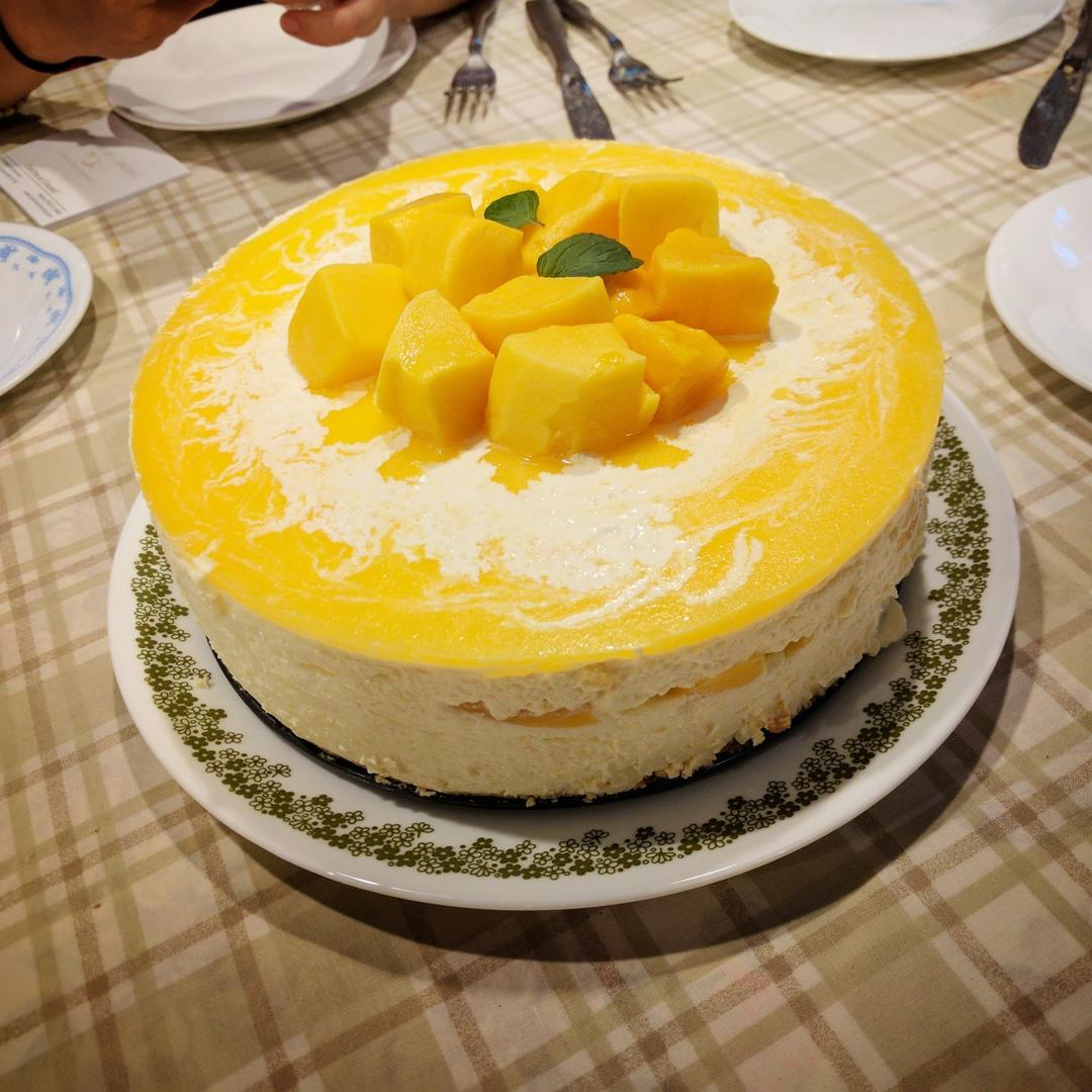 芒果芝士蛋糕