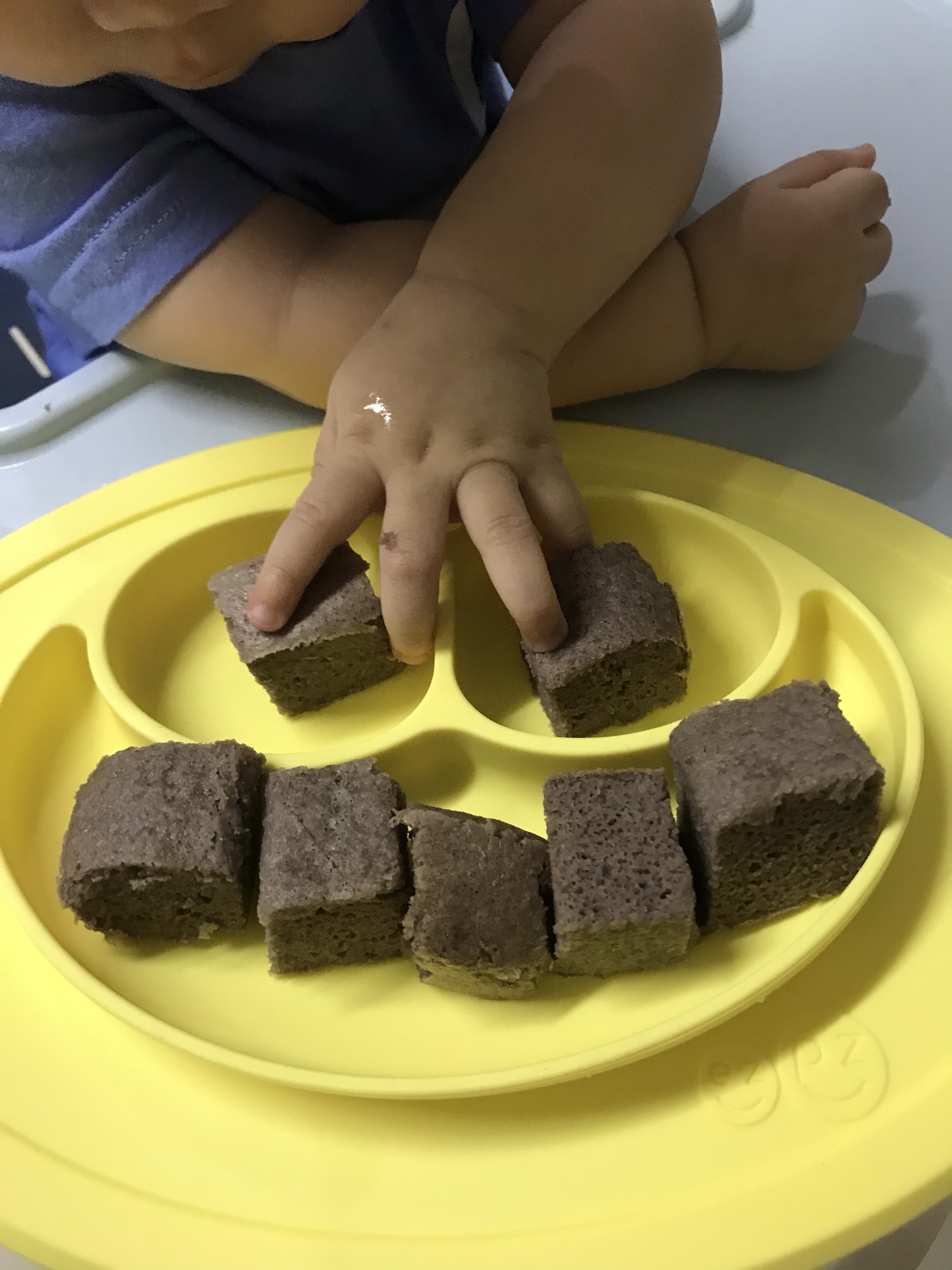 宝宝辅食-紫薯山药糕的做法