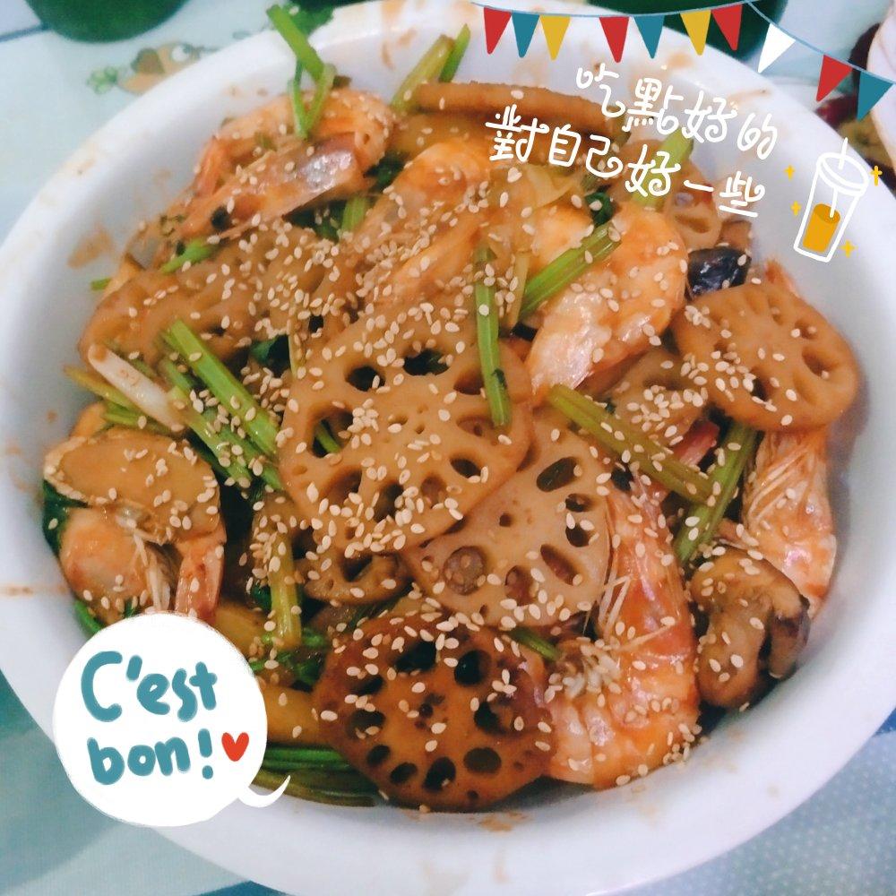 能瞬间引爆味蕾的【香辣干锅虾】