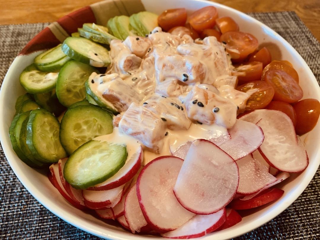 Poke Bowl 海鲜波奇饭