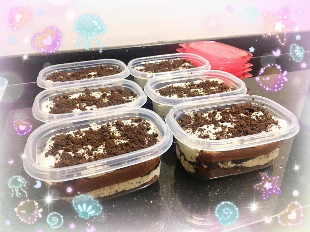 低糖不腻的奥利奥咸奶油蛋糕盒子