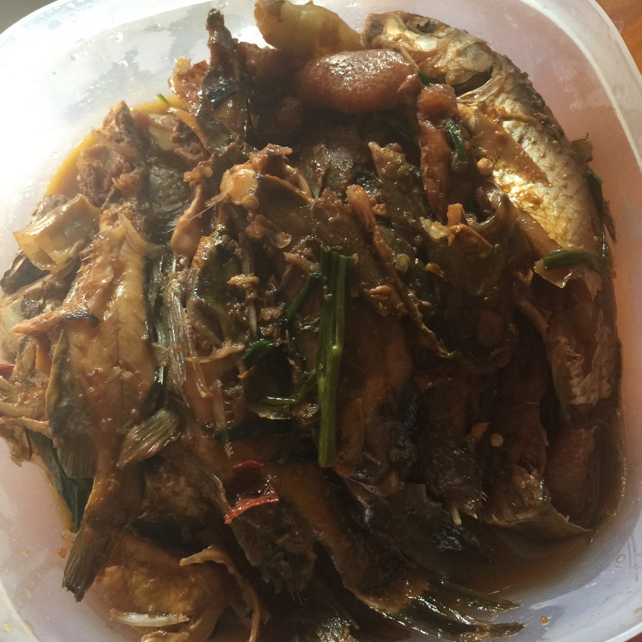 红烧野生小杂鱼