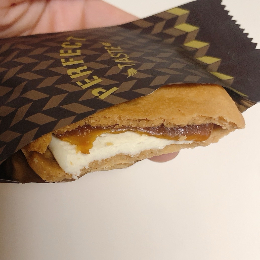 自制日本网红PRESS BUTTER SAND焦糖奶油夹心饼干