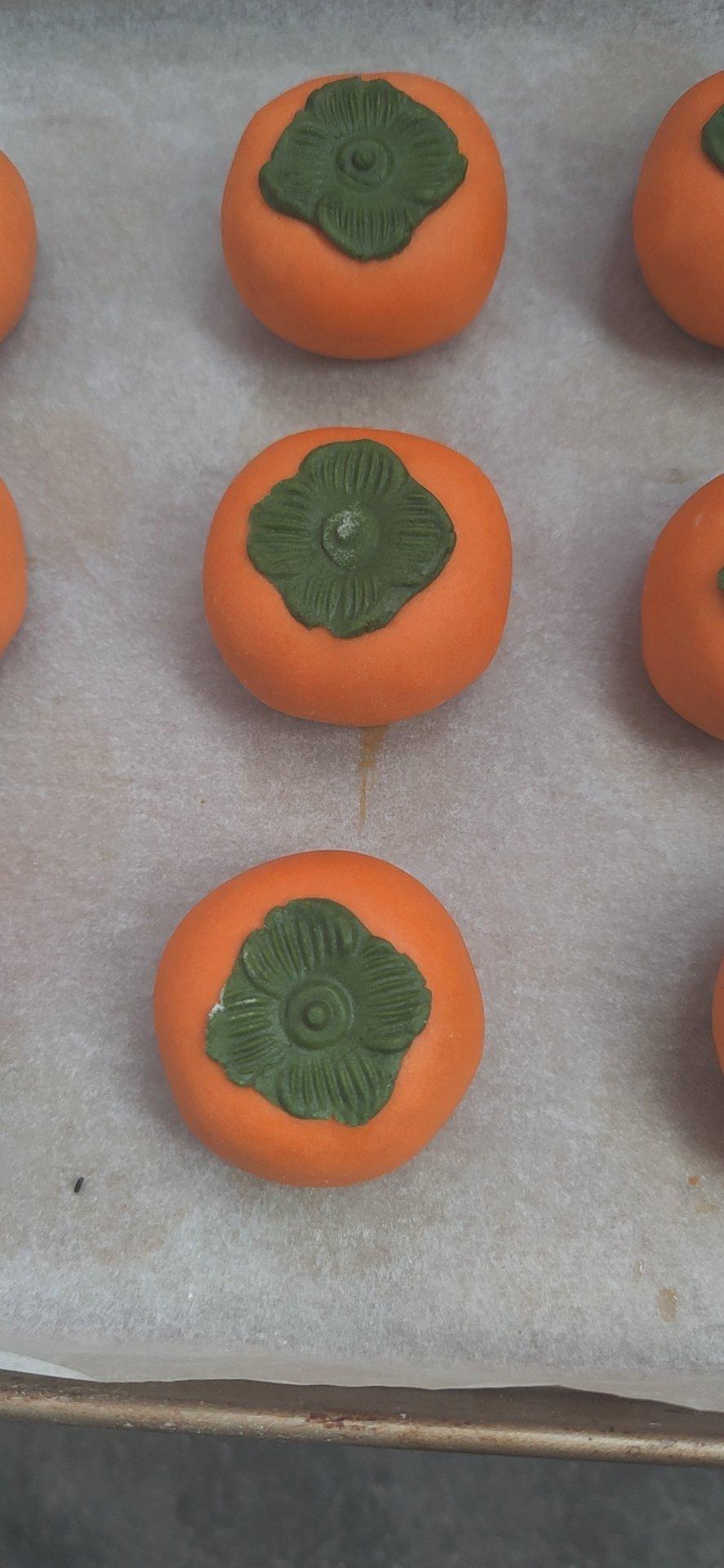 全网独家（原创）柿柿如意—广式金沙奶黄月饼（内附视频做法）