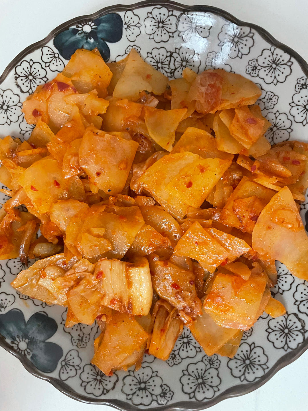 辣白菜土豆片