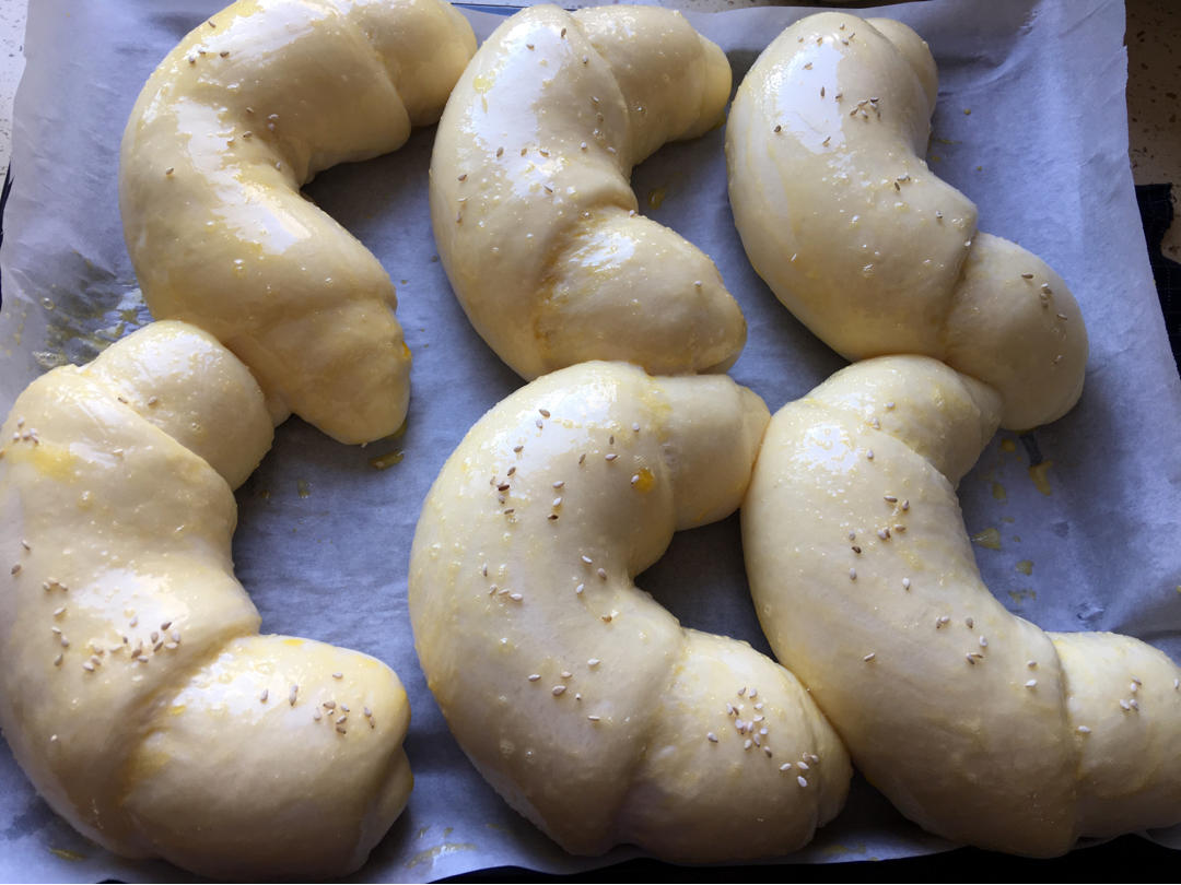 蜂蜜淡奶油面包#美味排包#