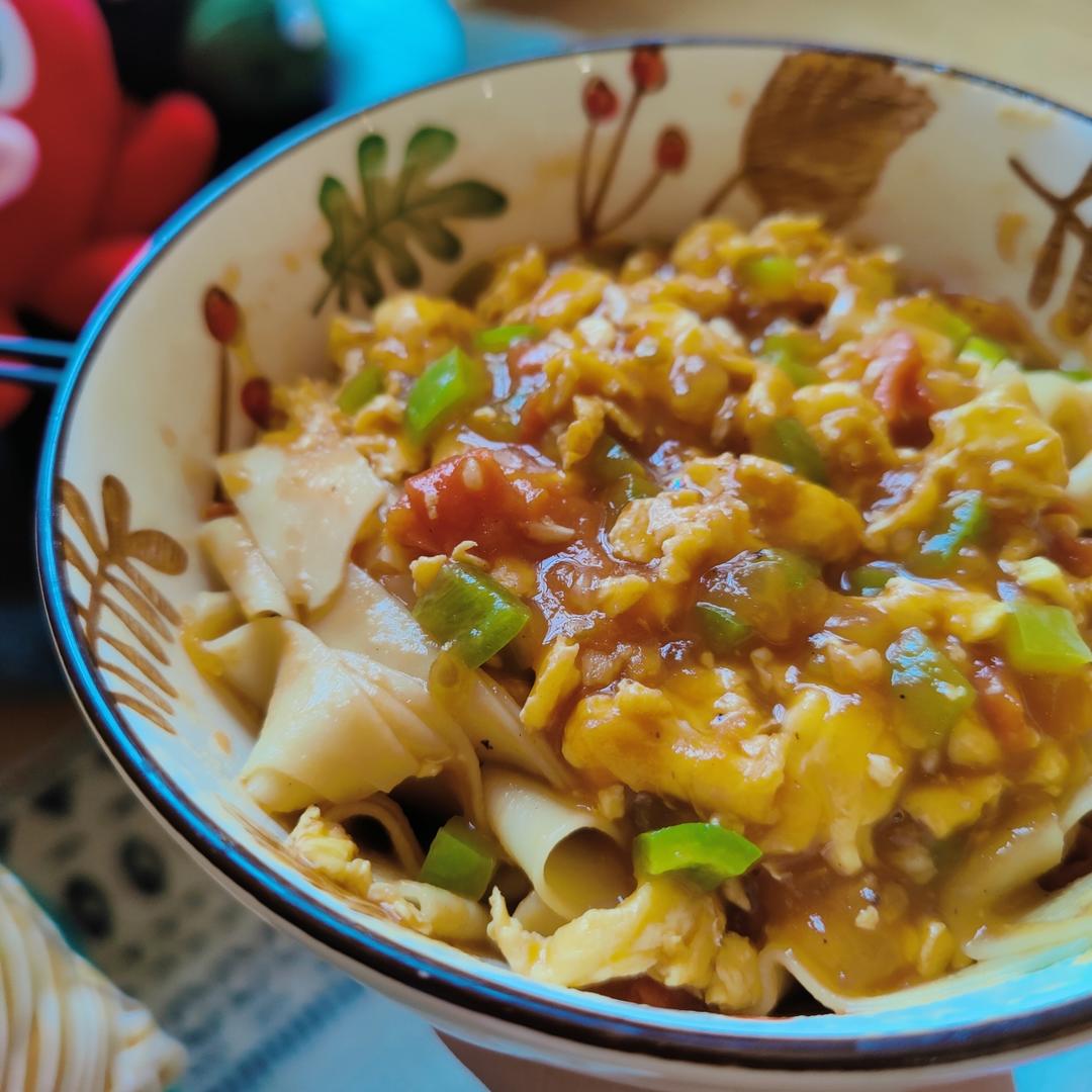 番茄鸡蛋打卤面