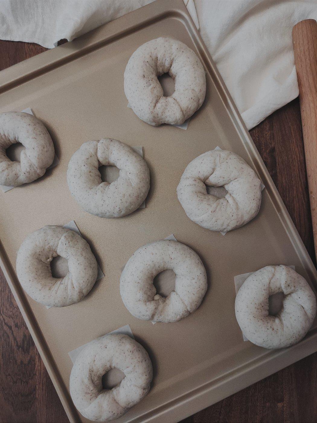 黑椒火腿奶酪贝果【北鼎烤箱食谱】