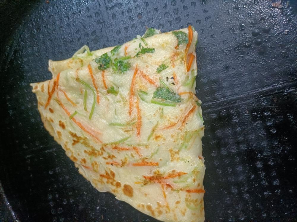 早餐蔬菜饼-黄瓜胡萝卜