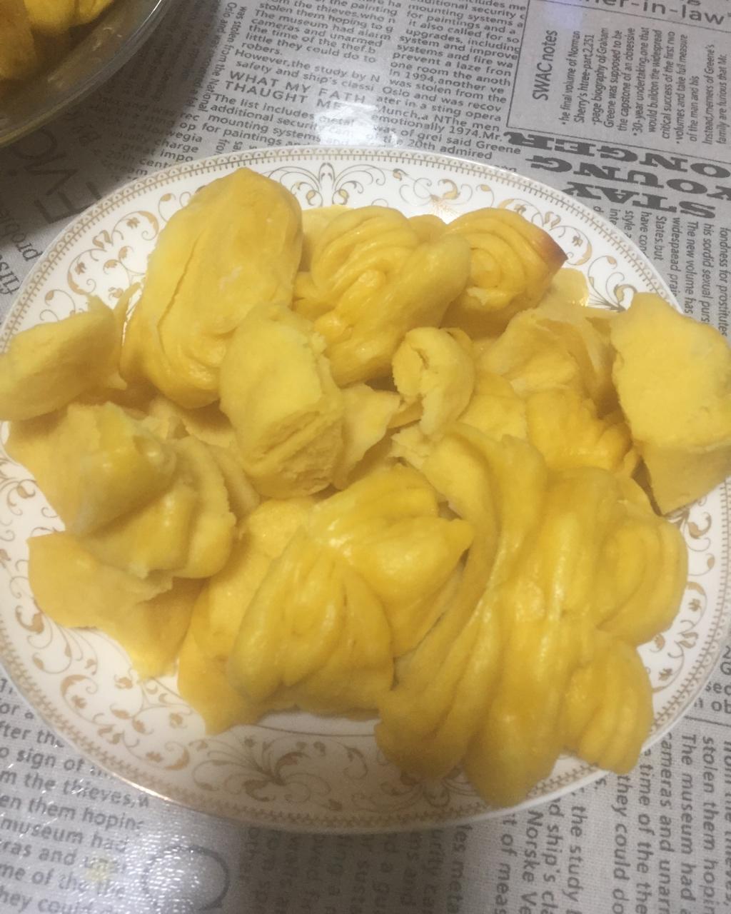南瓜双色花卷