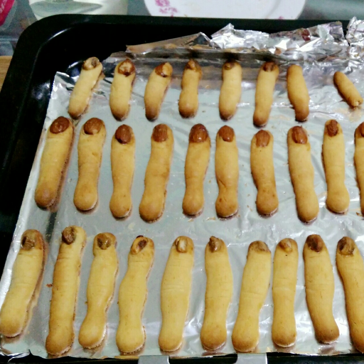 【万圣节】万圣节女巫手指饼干—美的T7-L382B智烤大师