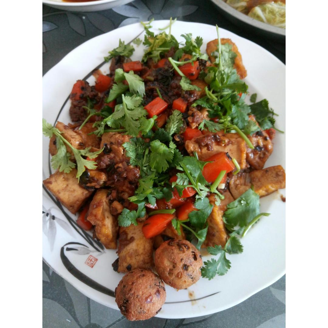 肉末豆腐