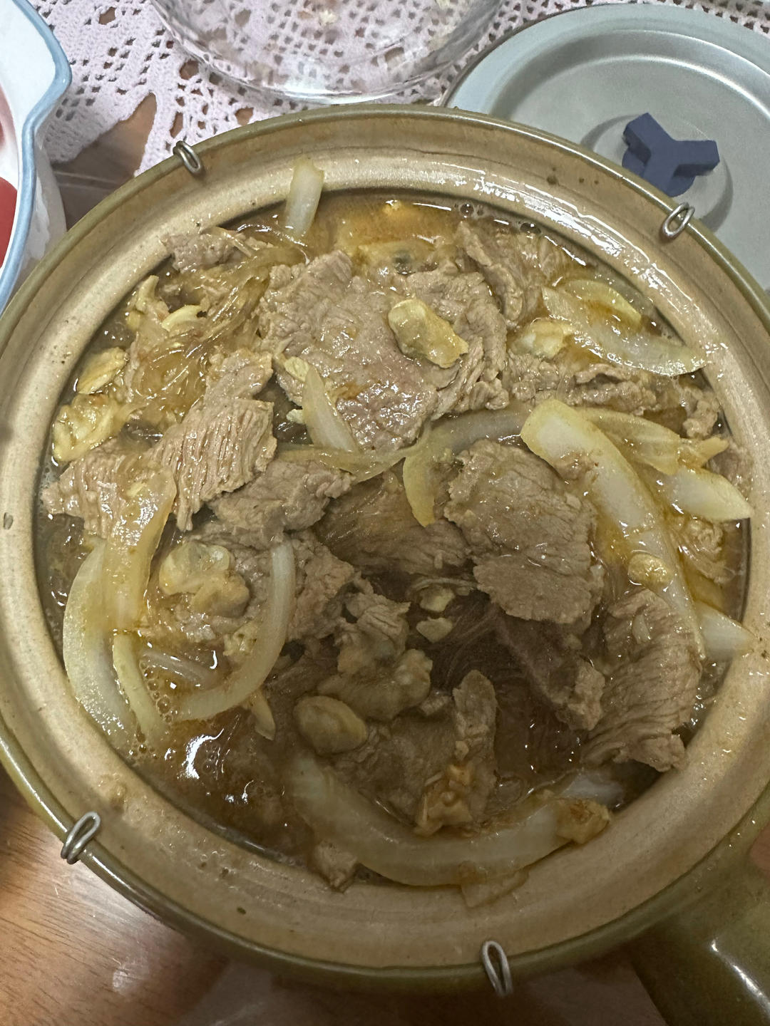 沙茶牛肉粉丝煲