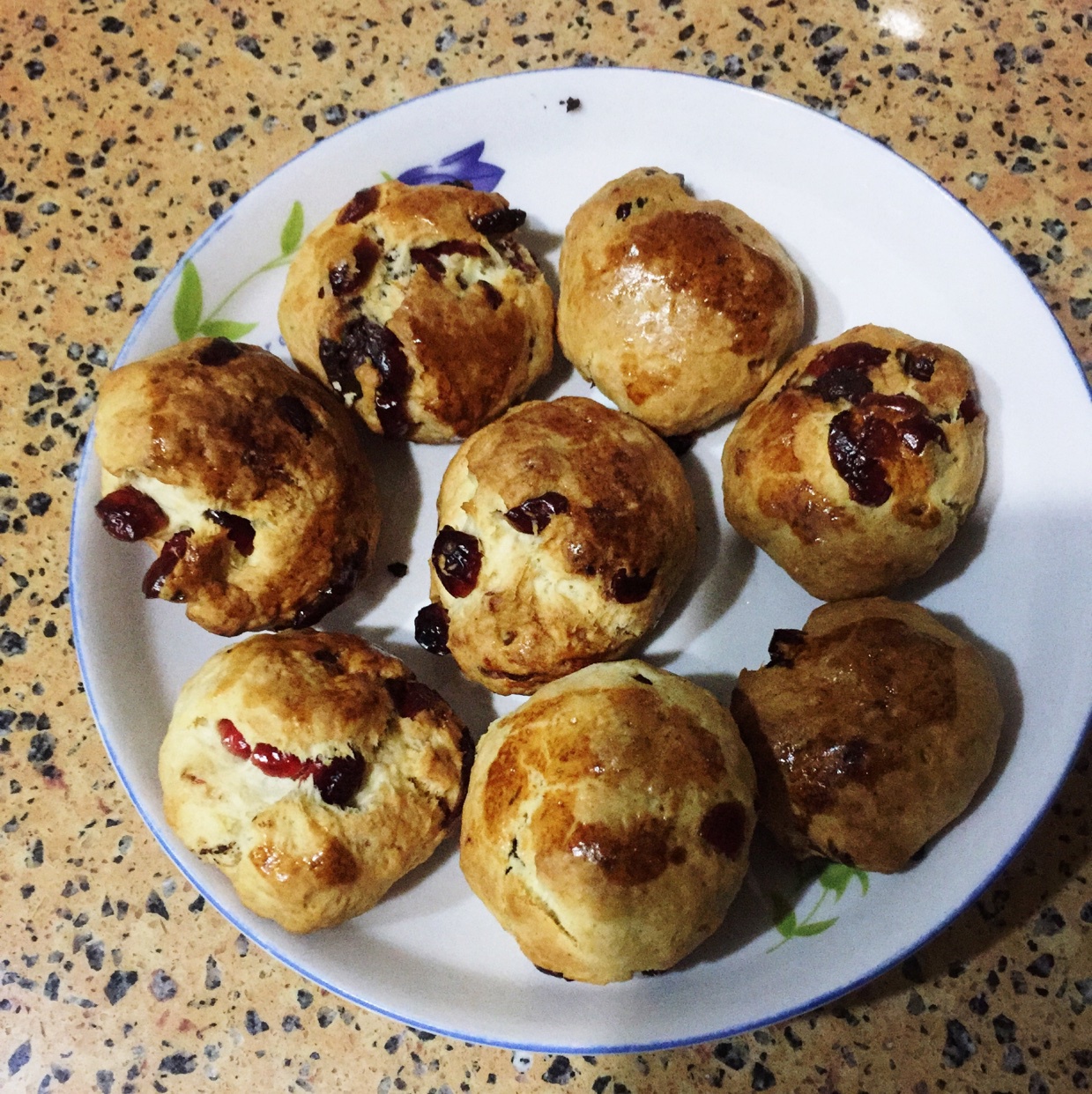 蔓越莓巧克力司康