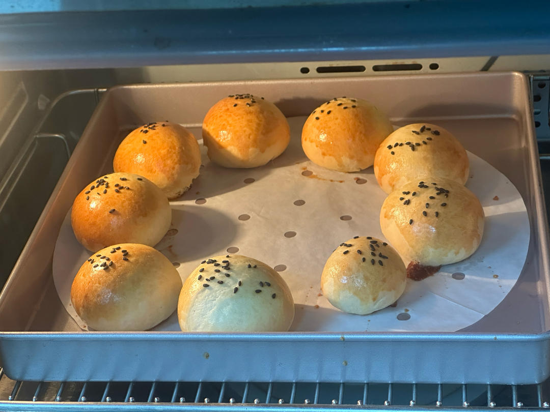 放3天也一样柔软的豆沙小餐包，好吃到哭