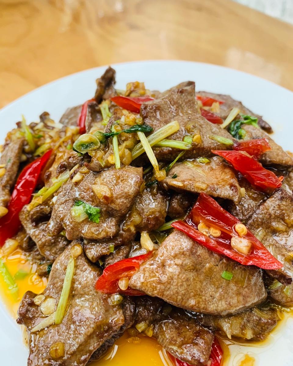 鱼香猪肝