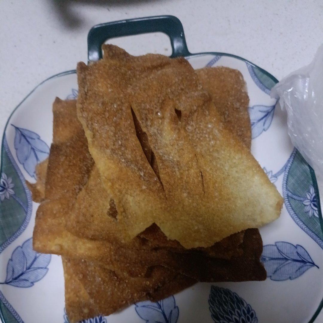 煎饼果子薄脆的制作