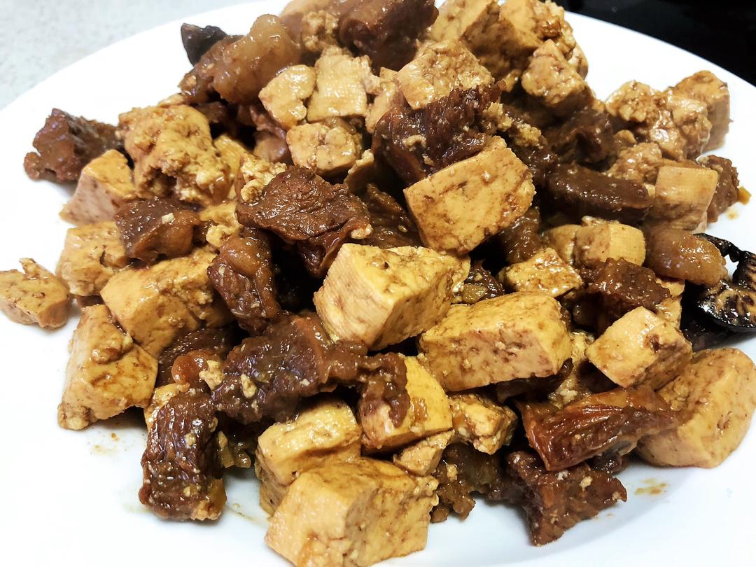牛肉炖豆腐