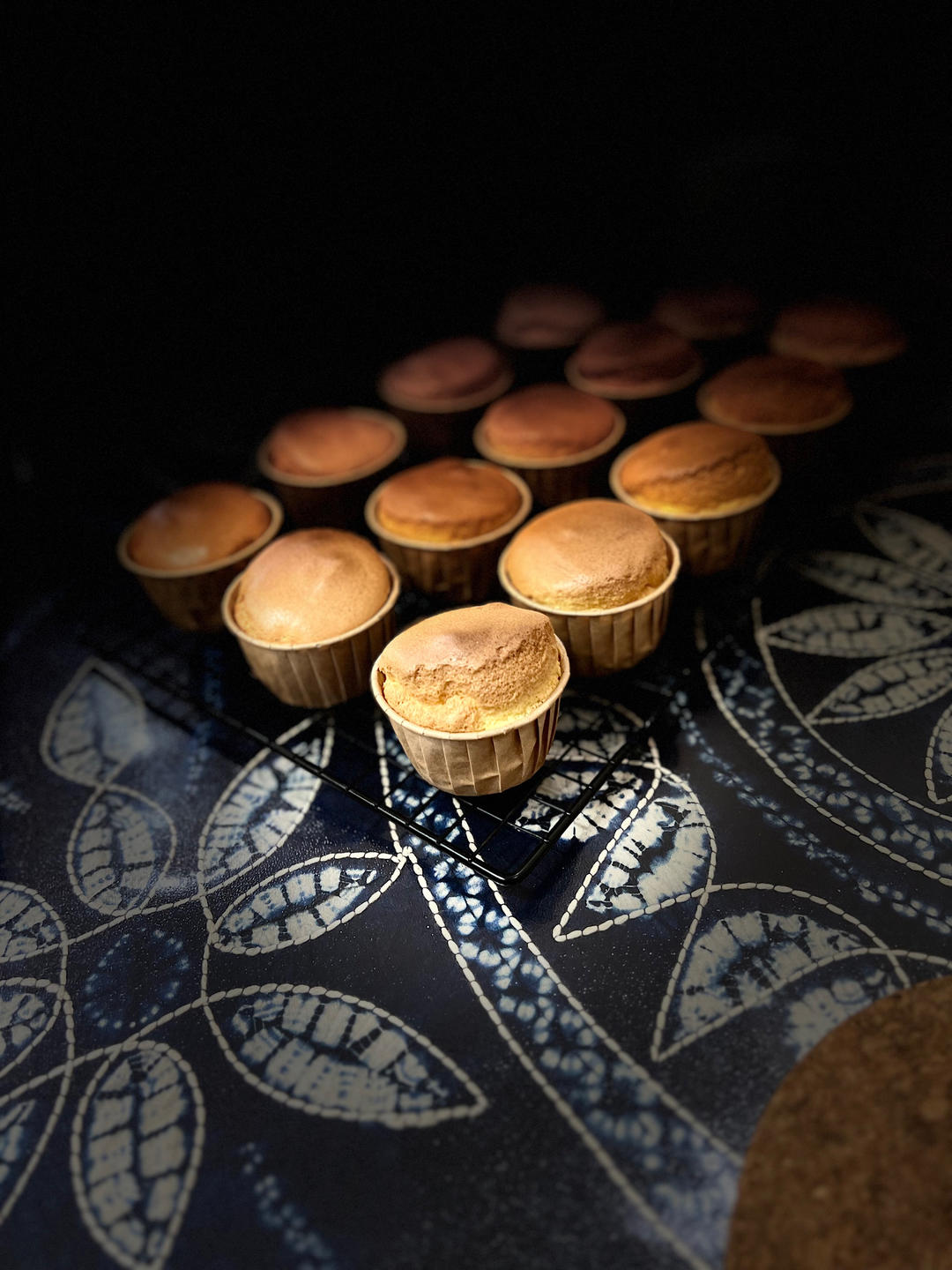 纸杯蛋糕 8寸戚风蛋糕的量