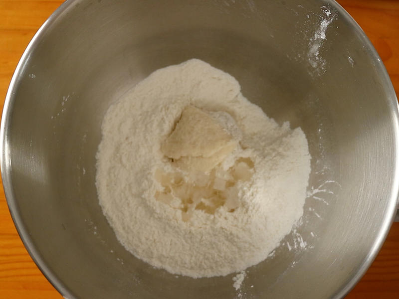 纯奶手撕吐司的做法 步骤1