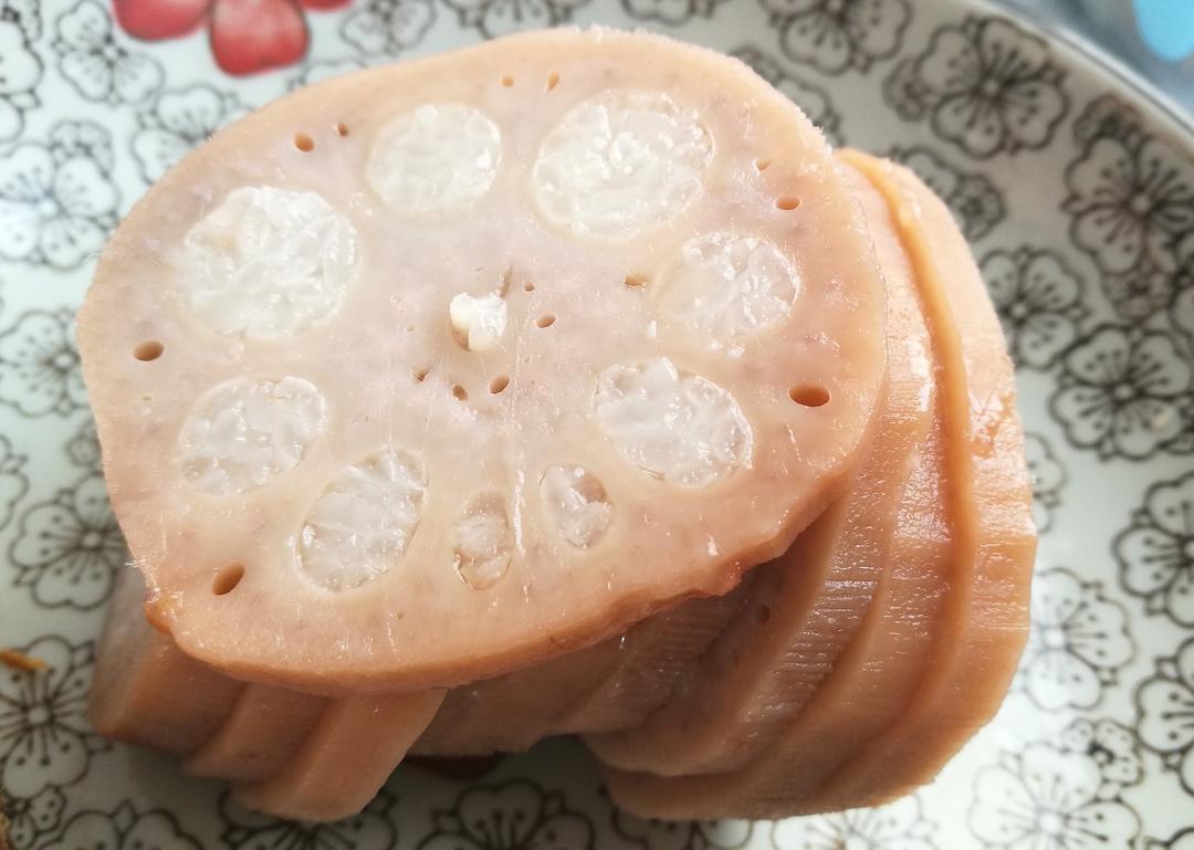 蜜汁糯米藕