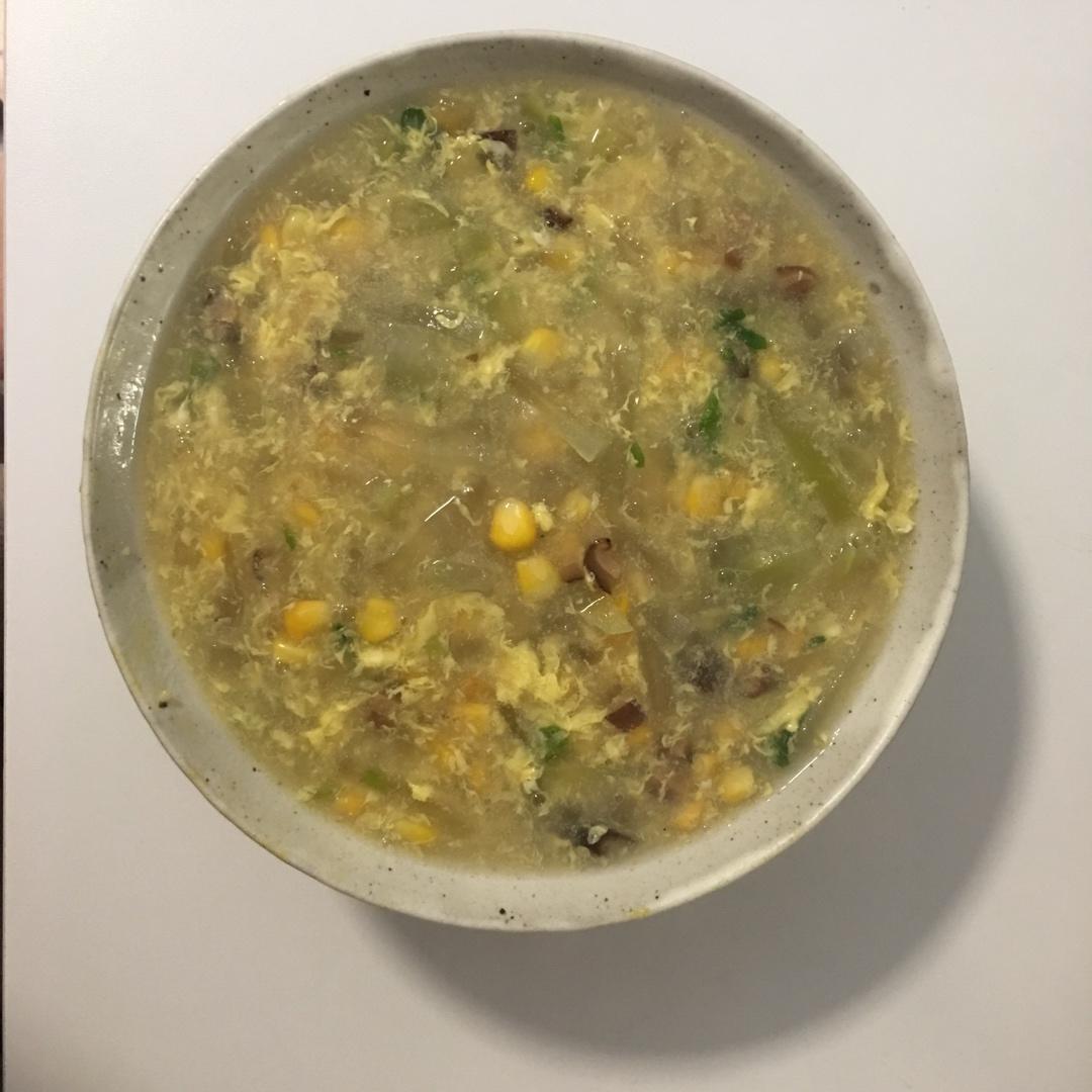玉米冬瓜羹
