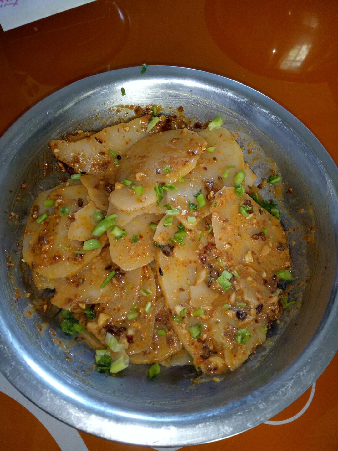 wl格格                         分享作品 凉菜 #凉菜#土豆对于陕北