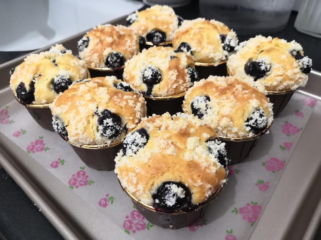 蓝莓玛芬蛋糕