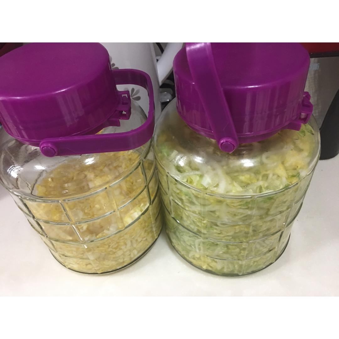 快速简单不占地儿的酸菜腌法