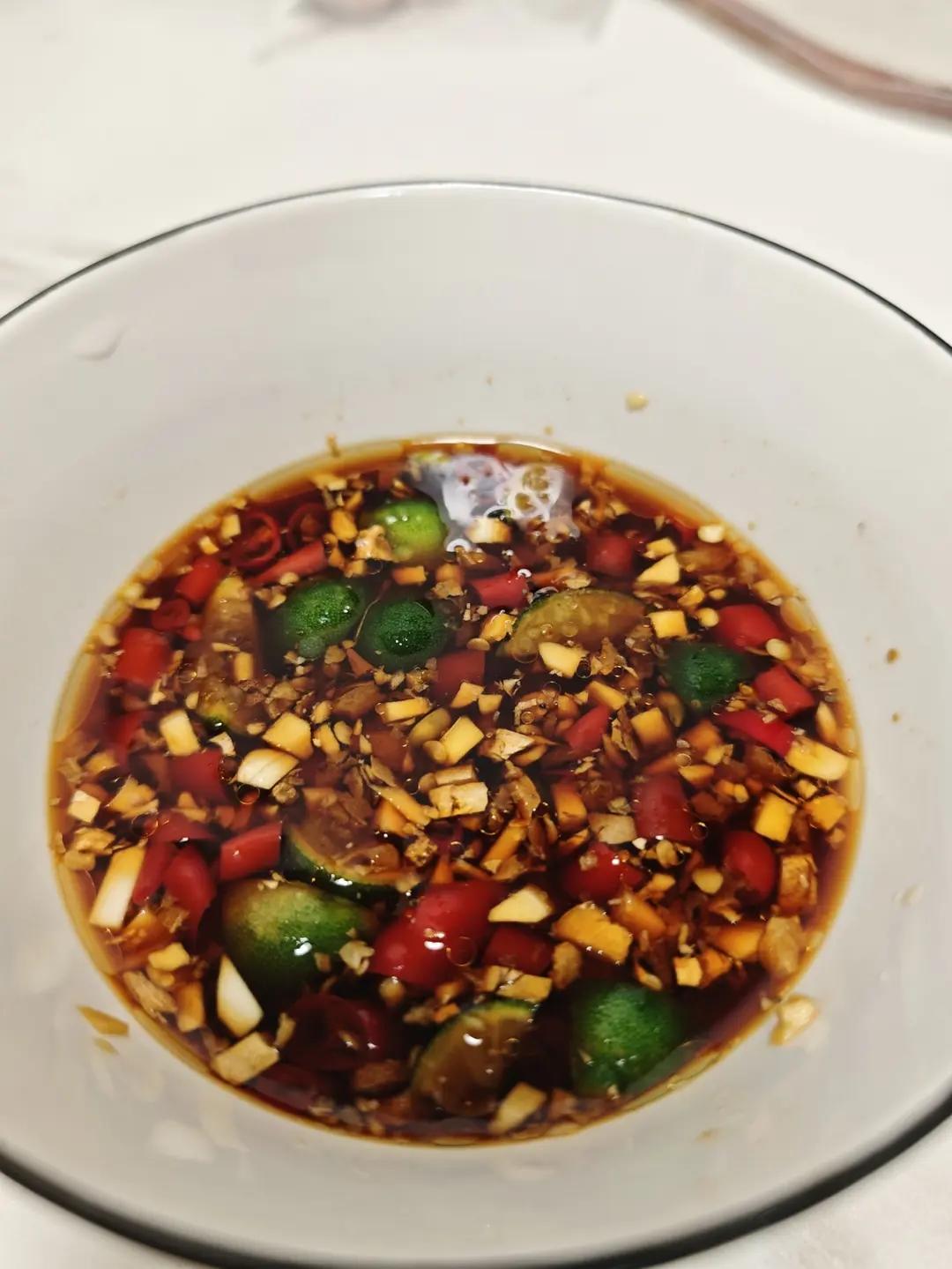 椰子鸡蘸料