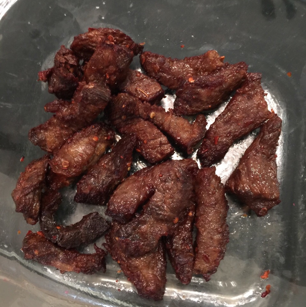 球球熊做的自制烤箱牛肉干