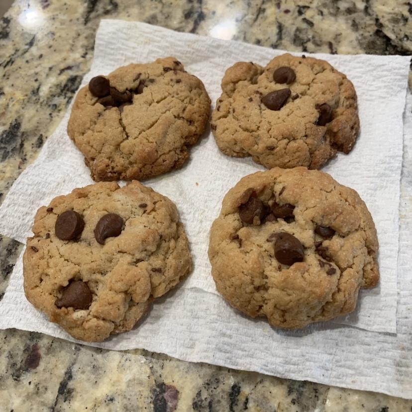 chocolate chip cookies的做法