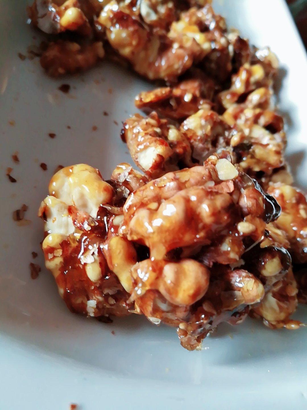 【琥珀核桃仁】冰糖无油不粘手